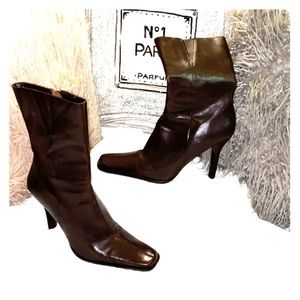 Brown Leather Boots